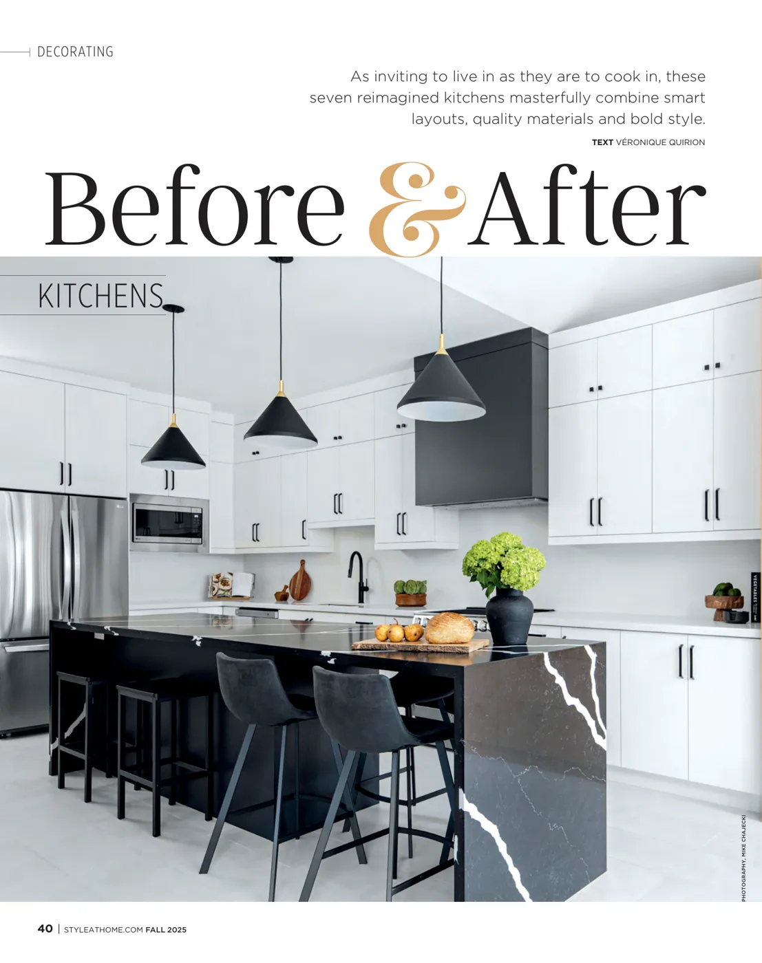Style at Home, Before & After: Kitchens, tearsheet