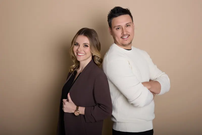 Nathalia and Thiago Hara
